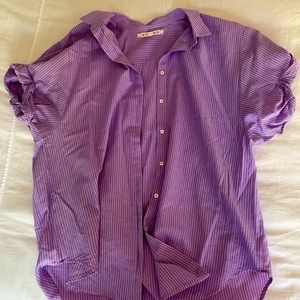 Xirena short sleeved blouse